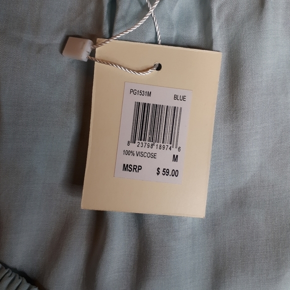 Jennifer Grace Baby Blue Dress Top - Picture 5 of 5